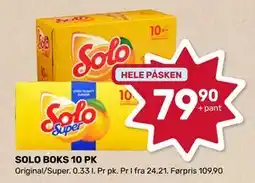 Matkroken SOLO BOKS 10 PK tilbud