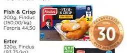 Meny Fish & Crisp tilbud