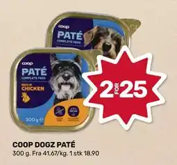 Matkroken COOP DOGZ PATÉ tilbud