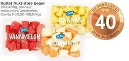 Meny Kuttet frukt store beger tilbud