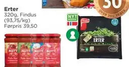 Meny Erter tilbud