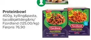 Meny Proteinbowl tilbud