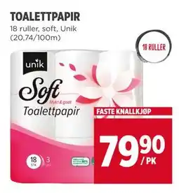 Meny TOALETTPAPIR tilbud