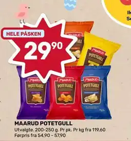 Matkroken MAARUD POTETGULL tilbud