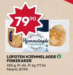 Matkroken LOFOTEN HJEMMELAGDE FISKEKAKER tilbud