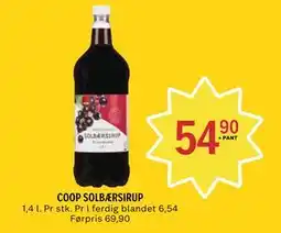Coop Prix COOP SOLBÆRSIRUP tilbud