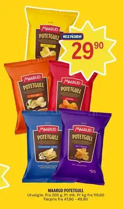 Coop Prix MAARUD POTETGULL tilbud