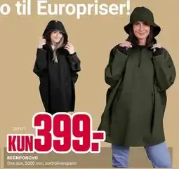 Europris REGNPONCHO tilbud
