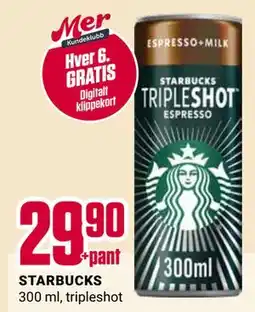 Europris STARBUCKS, Medlemspris tilbud