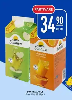 Rema 1000 SUNNIVA JUICE tilbud