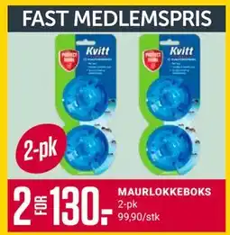 Europris MAURLOKKEBOKS, Medlemspris tilbud