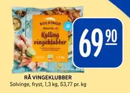 Rema 1000 RÅ VINGEKLUBBER tilbud