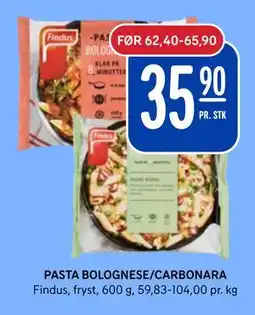 Rema 1000 PASTA BOLOGNESE/CARBONARA tilbud