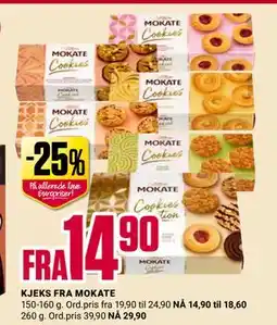 Europris KJEKS FRA MOKATE tilbud