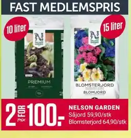 Europris NELSON GARDEN, Medlemspris tilbud