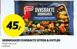 Bunnpris GRØNNSAKER OVNSBAKTE SITRON & HVITLØK tilbud
