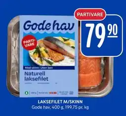 Rema 1000 LAKSEFILET M/SKINN tilbud