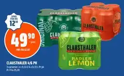 Coop Obs CLAUSTHALER 4/6 PK tilbud