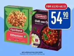 Rema 1000 BIFFLAPSKAUS/CHILI CON CARNE tilbud
