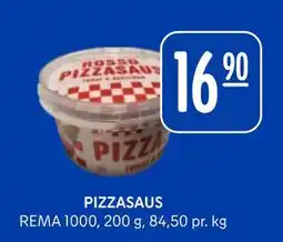 Rema 1000 PIZZASAUS tilbud