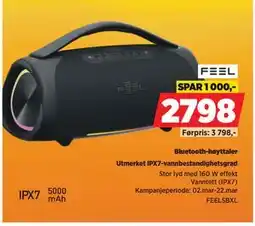 POWER Bluetooth-høyttaler tilbud