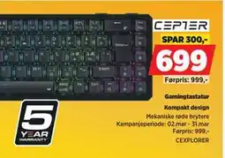 POWER Gamingtastatur tilbud