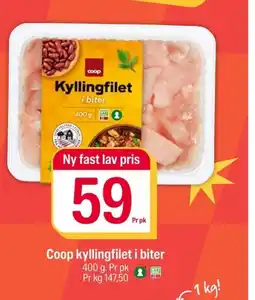 Coop Extra Coop kyllingfilet i biter tilbud