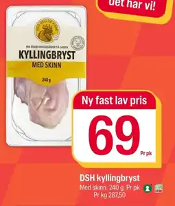 Coop Extra DSH kyllingbryst tilbud