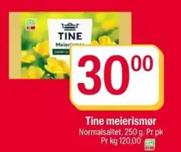 Coop Extra Tine meierismør tilbud