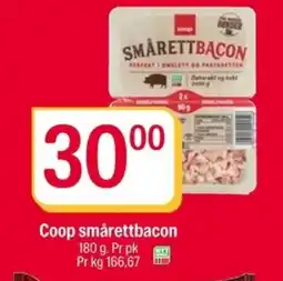 Coop Extra Coop smårettbacon tilbud