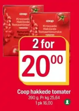 Coop Extra Coop hakkede tomater tilbud