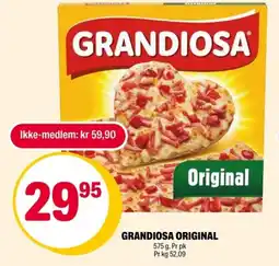 Coop Extra Grandiosa original tilbud