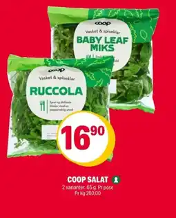 Coop Extra Coop salat tilbud