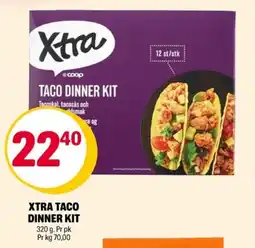 Coop Extra Xtra taco dinner kit tilbud