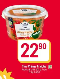Coop Extra Tine Crème Fraiche tilbud