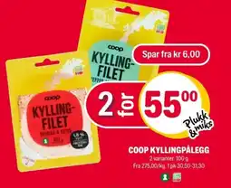 Coop Extra Coop kyllingpålegg tilbud