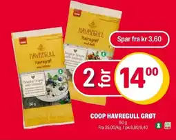 Coop Extra Coop havregull grøt tilbud