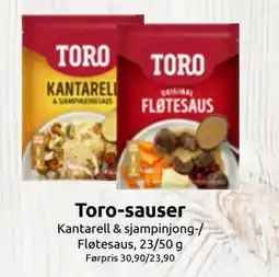 Joker Toro-sauser tilbud