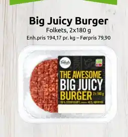 Joker Big Juicy Burger tilbud