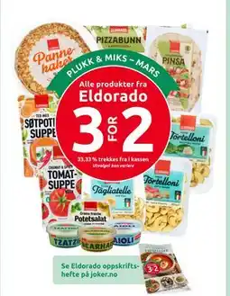 Joker Alle produkter fra. Eldorado tilbud