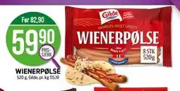 Kiwi WIENERPØLSE tilbud