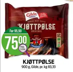 Kiwi KJØTTPØLSE tilbud