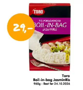 TORO Boil-in-bag jasmin ris