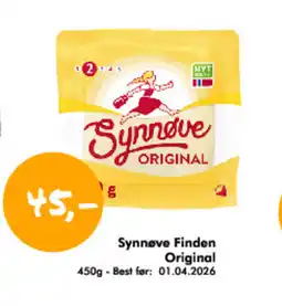 Havaristen SYNNØVE Finden original tilbud