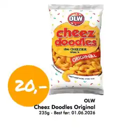 Havaristen OLW Cheez doodles original tilbud