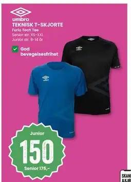 Sport Outlet TEKNISK T-SKJORTE tilbud
