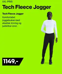 XXL Sport Tech Fleece Jogger tilbud