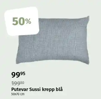 Putevar Sussi krepp blå