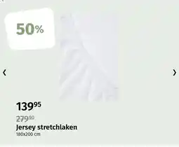 Nille Jersey stretchlaken tilbud