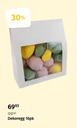 Nille Dekoregg 16pk tilbud
